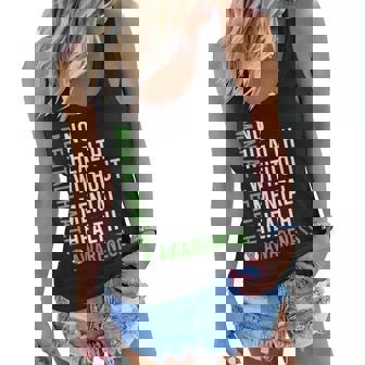 Mental Health Fight The Stigma Mental Health Awareness Gift For Womens Women Flowy Tank - Thegiftio