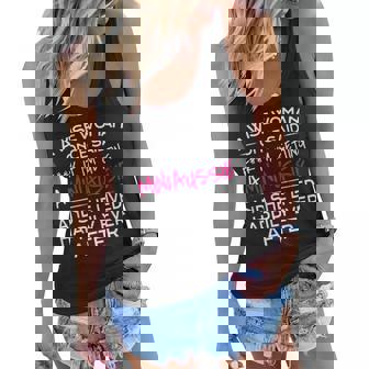 Mini Australian Shepherd Aussie Mom Gifts Aussie Mama Women Flowy Tank | Mazezy