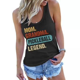Mom Grandma Pickleball Legend Funny Sweater Gift Women Flowy Tank | Mazezy