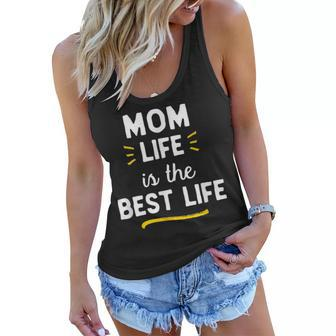 Mom Life Is The Best Life Cute Women Flowy Tank - Thegiftio UK