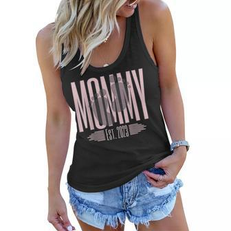 Mommy 2023 First Time Mother New Mom Mothers Day Its A Girl Women Flowy Tank | Mazezy