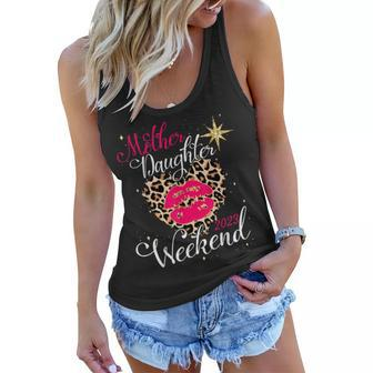 Mother Daughter Weekend 2023 Family Vacation Girls Trip V2 Women Flowy Tank | Mazezy