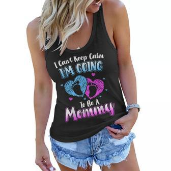 Mothers Day Cant Keep Calm Im Going To Be A Mommy Women Flowy Tank - Thegiftio UK