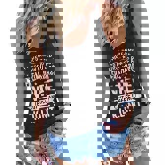 Mothers Day Shirt Im Freakin Badass Wife Funny Gift Women Flowy Tank | Mazezy