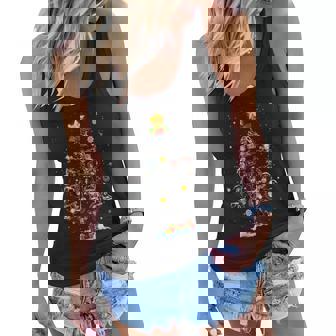 Motorcycle Ornament Decoration Christmas Tree Xmas Gifts Women Flowy Tank | Mazezy