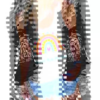 My Aunt Is Definitely Cooler Than My Dad Niece Nephew Women Flowy Tank - Thegiftio