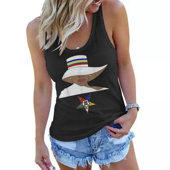 Oes Sister Order Of The Eastern Star Parents Day Gift Women Flowy Tank | Mazezy