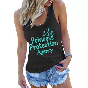 Princess Protection Agency Fathers Day Gift From Daughter 881 Women Flowy Tank - Seseable