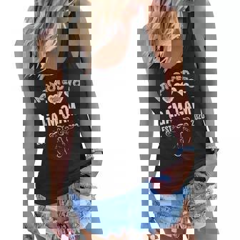 Promoted To Gam Gam Est 2020 Gift For Mom Women Flowy Tank - Seseable