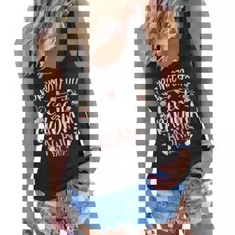 Promoted To Great Grandma Again 2023 Pregnancy Announcement Women Flowy Tank - Seseable