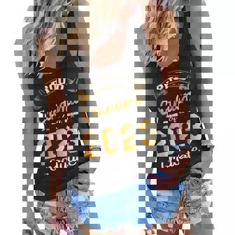 Proud Grandma Of A Class Of 2023 Graduate Cute Graduation Women Flowy Tank | Mazezy