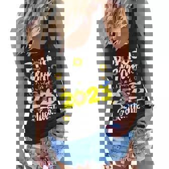 Proud Mom Of A Class Of 2023 Graduate Sunflower Graduation Women Flowy Tank | Mazezy