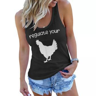 Regulate Your Cock Pro Choice Feminist Womens Rights Women Flowy Tank | Mazezy UK