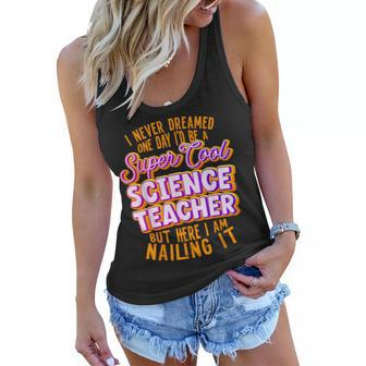 Science Teacher Science Professor Chemistry Teacher Women Flowy Tank - Thegiftio UK