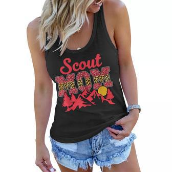 Scout Mom Costume Family Scout Scouting Happy Fathers Day Women Flowy Tank - Thegiftio UK