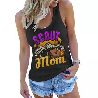 Scout Scouting Mom Women Flowy Tank | Mazezy