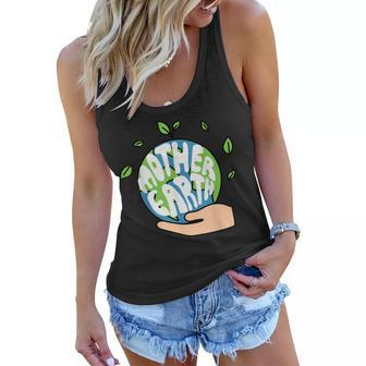 Teach Kids Protect Mother Earth Save The Planet Green Energy Women Flowy Tank | Mazezy