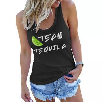 Team Tequila Lime Lemon Cocktail Squad Drink Group Women Flowy Tank | Mazezy