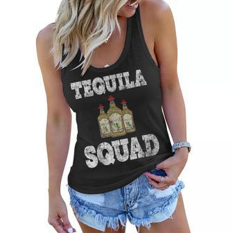 Tequila Squad Cinco De Mayo Party Gift Women Flowy Tank | Mazezy