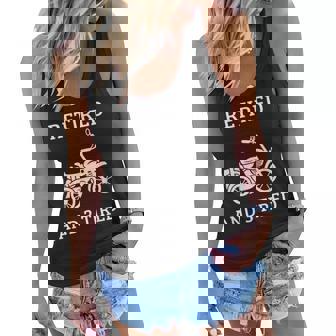 Triker Motorcycle Trike Three Wheeler Motortrike Retired Women Flowy Tank | Mazezy