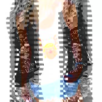 Trump Christmas Maga Women Flowy Tank | Mazezy