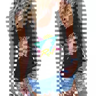Vintage Retro 80S Or 90S Cool Rat Women Flowy Tank - Thegiftio UK