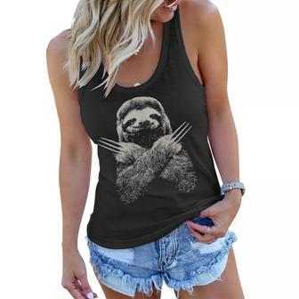 Wolverines Sloth Costume Women Flowy Tank | Mazezy