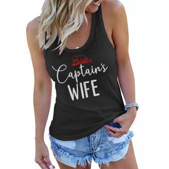 Womens Chiefs Wife Firefighter Gifts For Fire Chief’S Wife Women Flowy Tank - Seseable