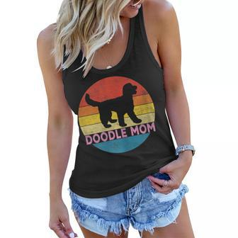 Womens Doodle Mom Cute Goldendoodle Dog Owner Mothers Day Mama Wife Women Flowy Tank | Mazezy