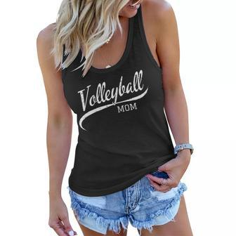 Womens Fun Volleyball Mom Volleyball Game Day Graphic Women Flowy Tank | Mazezy
