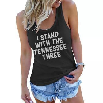 Womens I Stand With The Tennessee Three Women Flowy Tank | Mazezy