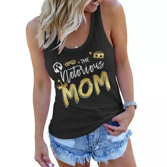 Womens Mom Of The Notorious One Old School Hip Hop 1St Birthday Women Flowy Tank | Mazezy