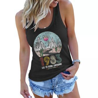 Womens Retro Vintage Best Of 1983 T Awesome Since Birthday Gifts Women Flowy Tank - Seseable