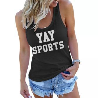 Womens Yay Sports Do The Thing Win The PointsGo Sports Women Flowy Tank - Seseable