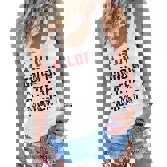 A Lot Going On At The Moment Women Flowy Tank | Mazezy