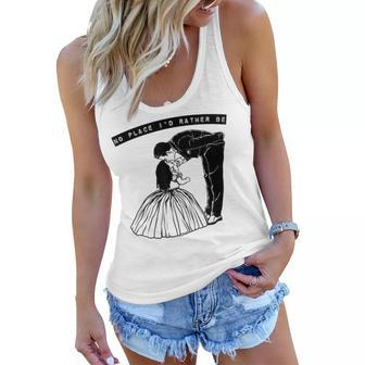 Best Dad Ever Fathers Day Dad Daughter Father Daughter Dance Women Flowy Tank | Mazezy
