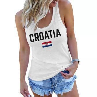 Croatia Flag | Men Women Kids | Croatia Women Flowy Tank | Mazezy