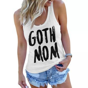 Funny Goth Mom Emo Punk Mothers Day Women Flowy Tank | Mazezy