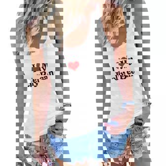 I Love Heart My Jelly Bean Boyfriend Girlfriend Lovers Women Flowy Tank - Thegiftio