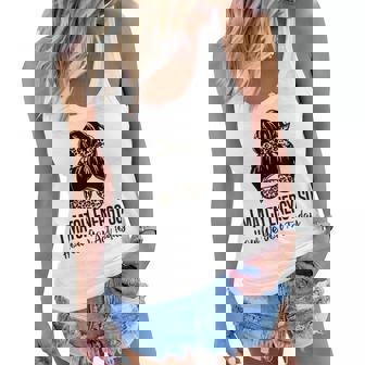 I Match Energy So How We Gon Act Today Funny Sarcasm Quotes Gift For Womens Women Flowy Tank - Thegiftio