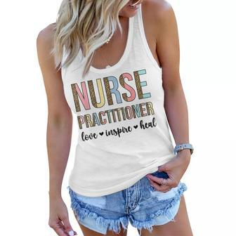 Nurse Practitioner Nurse Practitioners Np Women Flowy Tank | Mazezy