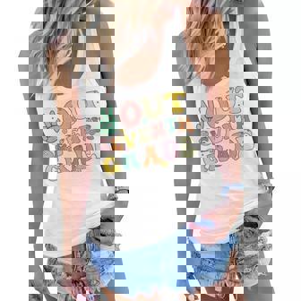 Peace Out 7Th Grade Tie Dye Last Day Of School Teacher Kids Women Flowy Tank | Mazezy