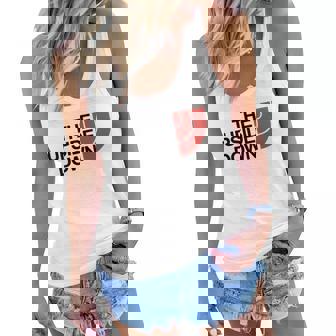 The Upside Down Women Flowy Tank - Thegiftio