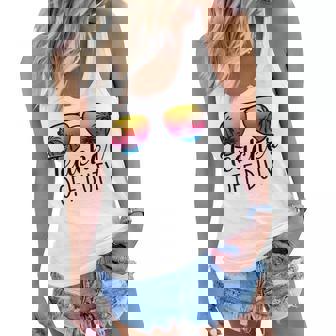 Tie Dye Teacher Off Duty Last Day Of School Teacher Summer Women Flowy Tank | Mazezy