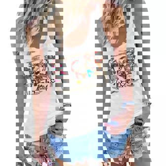 Western Country Farm Animals Cow Merry Christmas Cows Pigs Women Flowy Tank | Mazezy