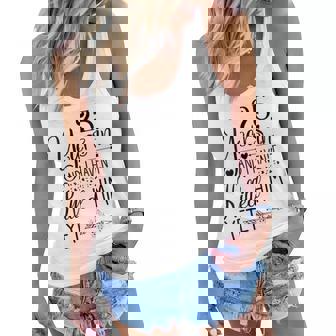 Womens 25Th Wedding Anniversary Gift For Her 25 Years Of Marriage Women Flowy Tank | Mazezy