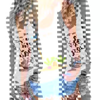 Womens In My Hoe Phase Funny Plants Lover Gardening And Planting Women Flowy Tank | Mazezy