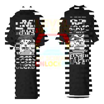 100 Day Of School Gamer Video Games Boys 100Th Day V2 T-shirt - Thegiftio UK