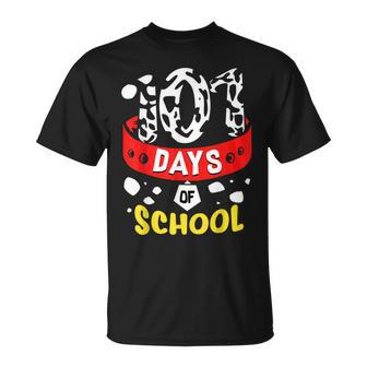 101 School Days Tshirt Dalmatian Dog 100Th Sayings T Shirt Unisex T-Shirt | Mazezy