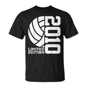 13Th Birthday Volleyball Limited Edition 2010 Unisex T-Shirt | Mazezy